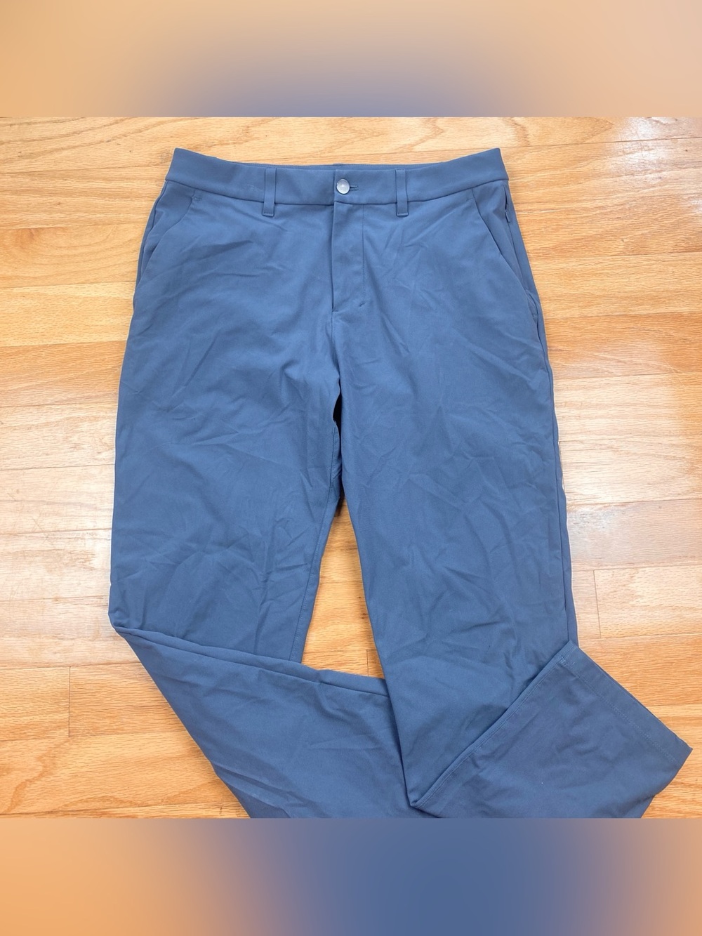 Lululemon ABC Classic Fit Pant Warpstreme Grey Size 32 X 30 ** FLAW**